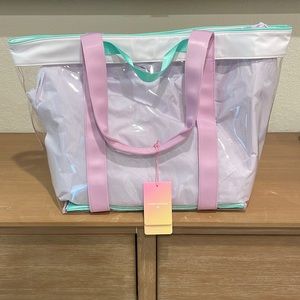 Stoney Clover Lane x Target Collection Transparent/Clear Tote Beach Bag